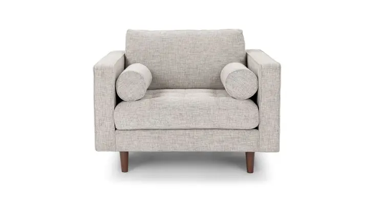 Sven Birch Ivory Chair