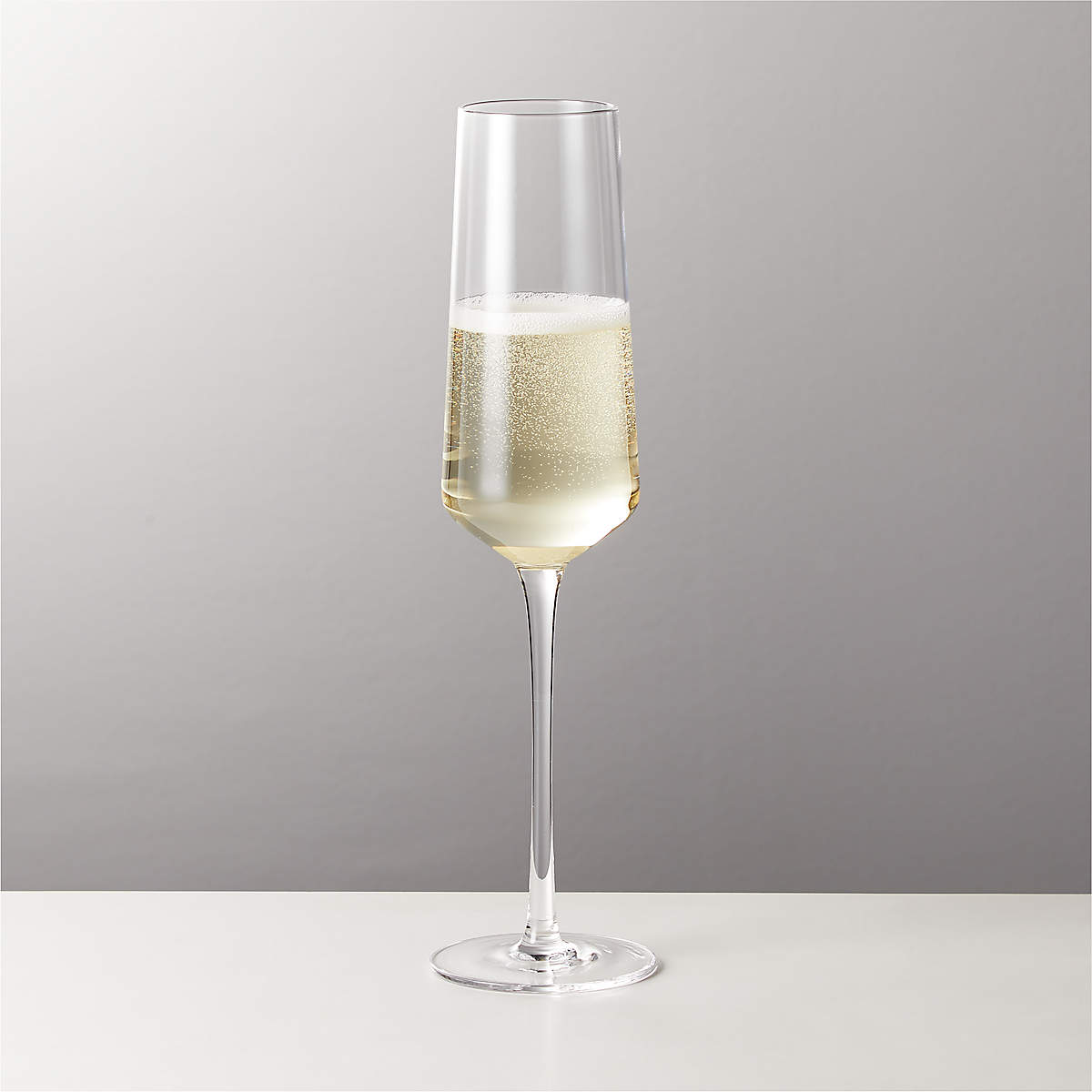 Muse Glass Champagne Flute, Clear