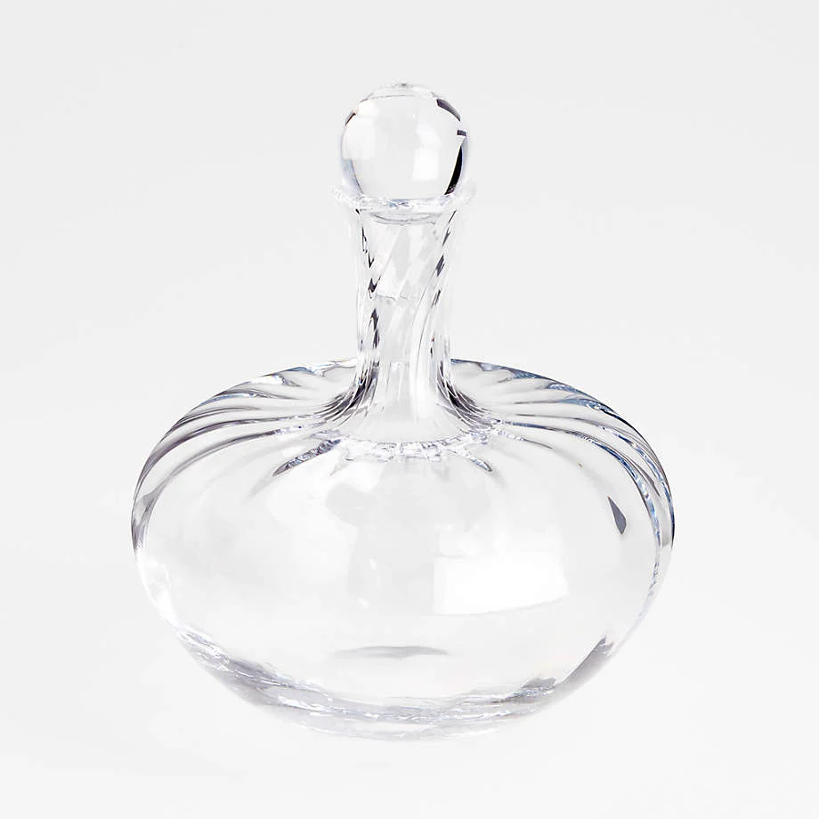 Lucia Swirled Glass Decanter