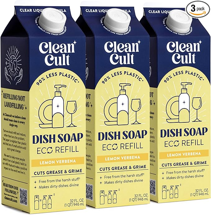 Cleancult Dish Soap Liquid Refills