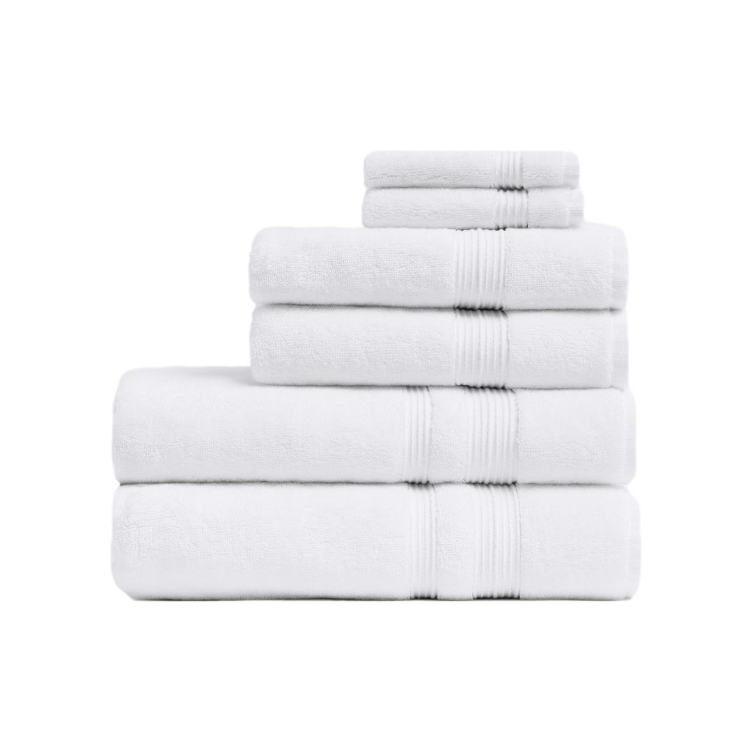 Classic Turkish Cotton Bath Towel, White