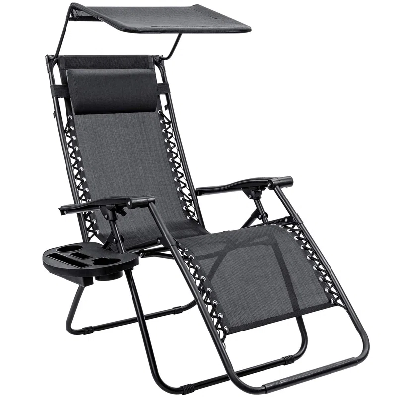 Fabiola Reclining/Folding Zero Gravity Chair with Cushion