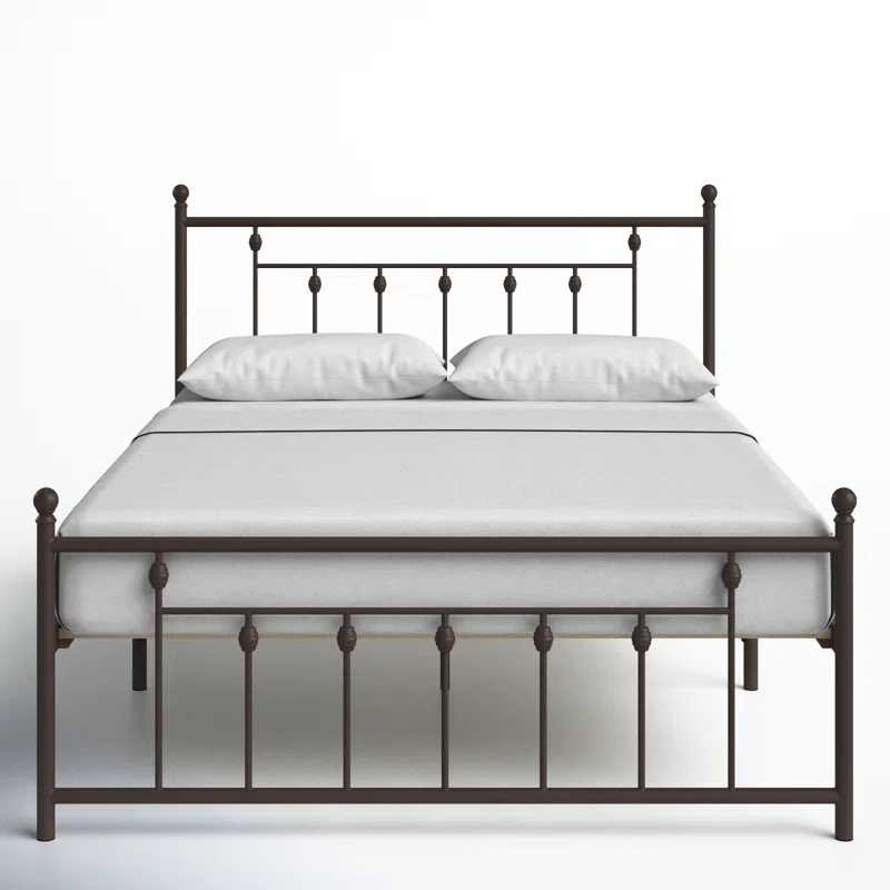 Alderson Metal Slat Bed, Copper Brown