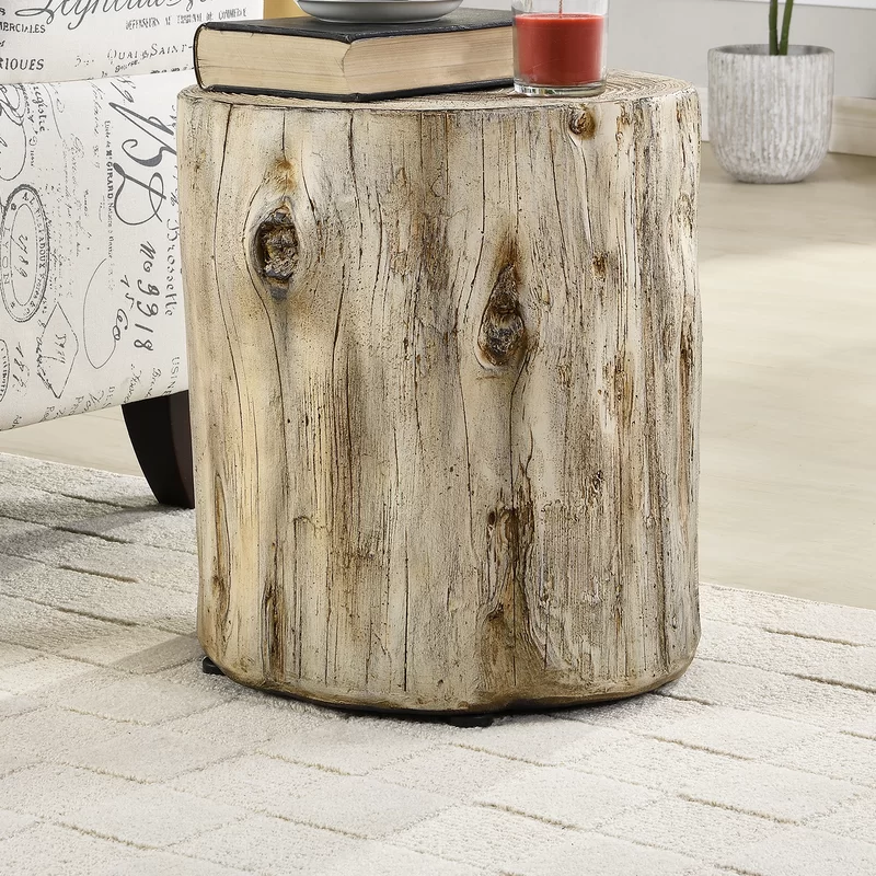 Log Arbor End Table