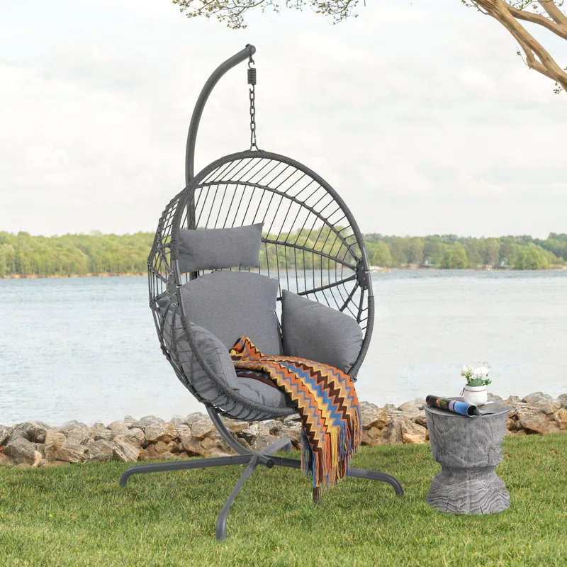 Mulgrave 1 Person Swing Chair with Stand