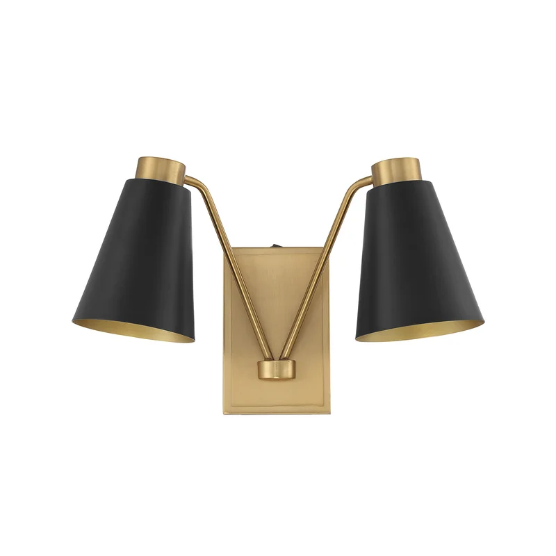 Alyra 2 Light Dimmable Armed Sconce