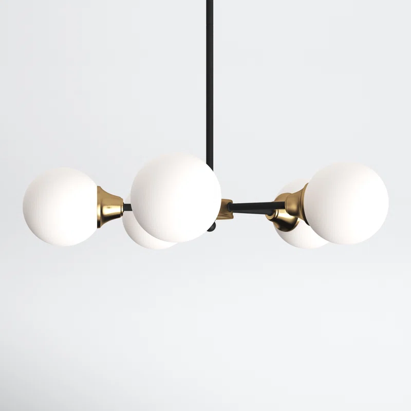 Hallas 5 - Light Dimmable Sputnik Sphere Chandelier
