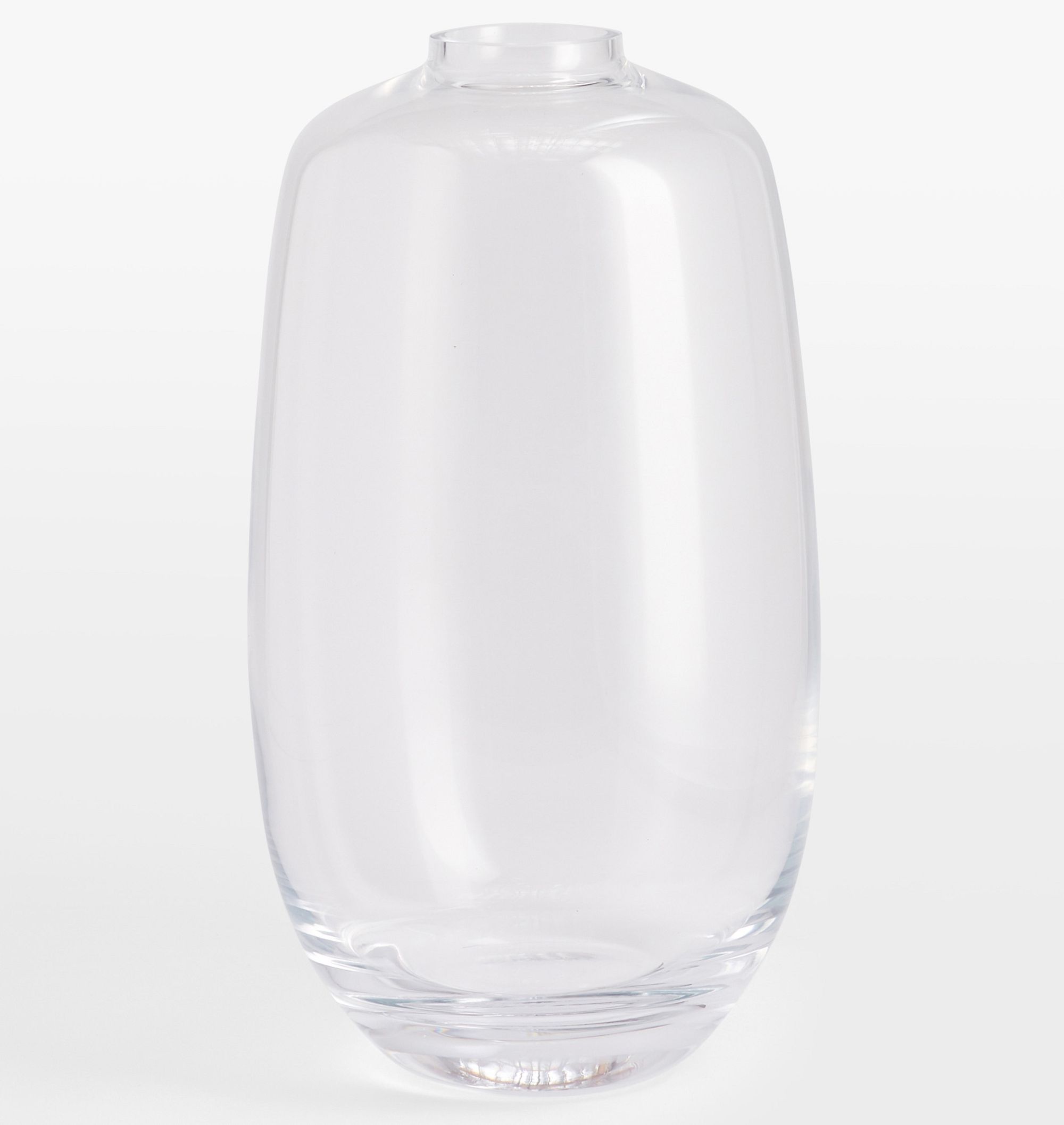 Audrey Tall Oval Glass Vase