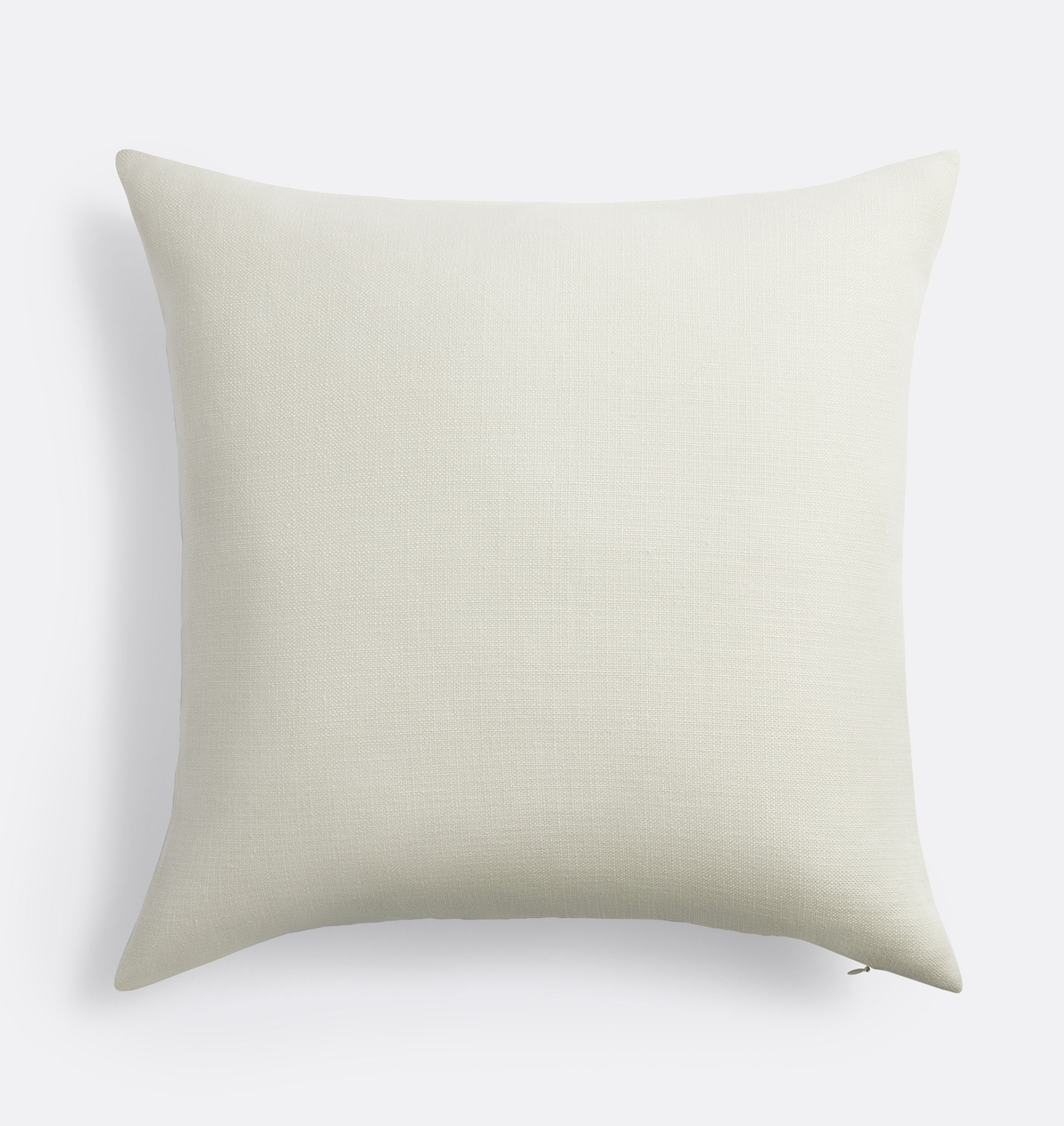 Solid Linen Pillow Cover, Ivory