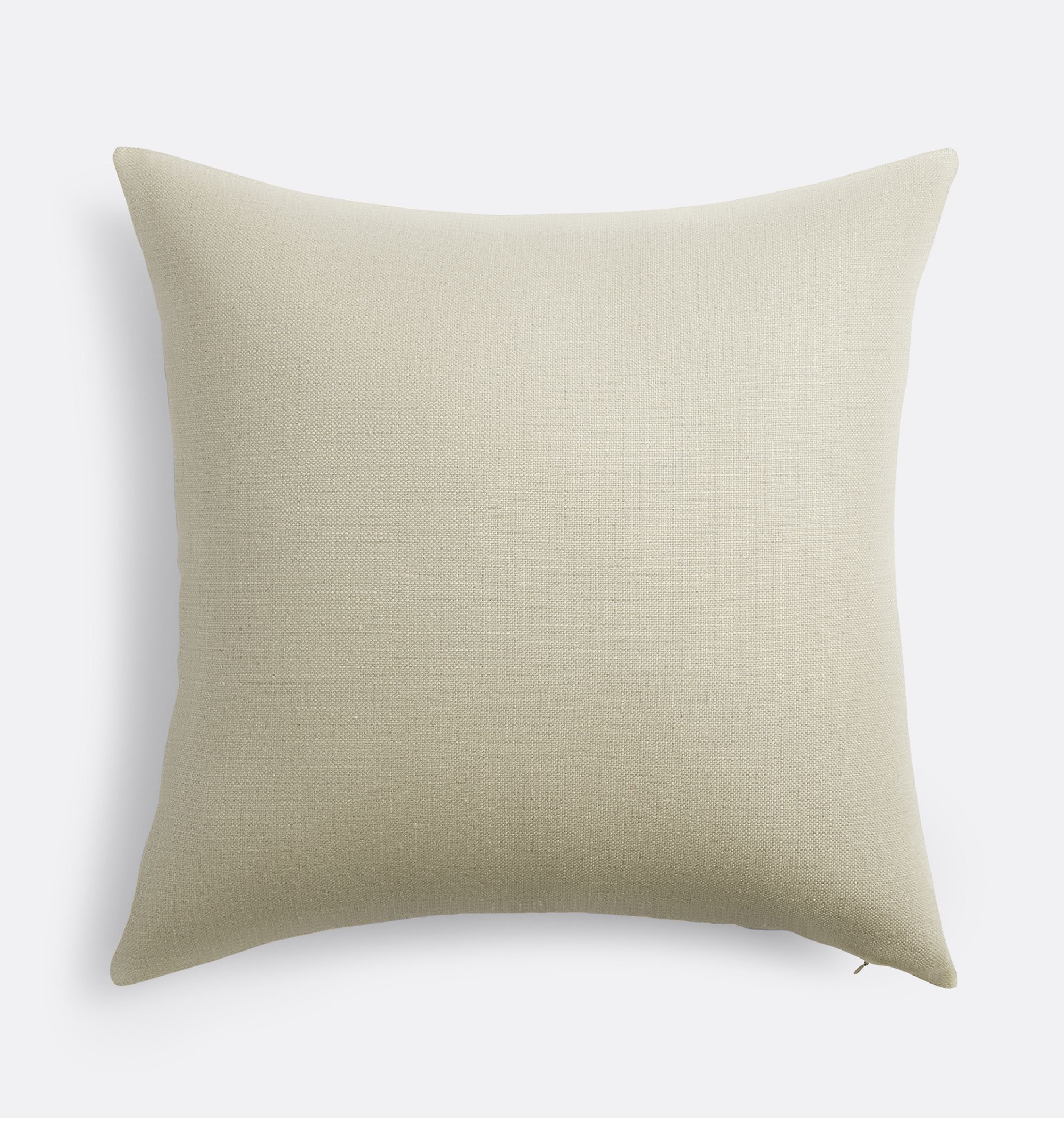 Solid Linen Pillow Cover, Warm Grey