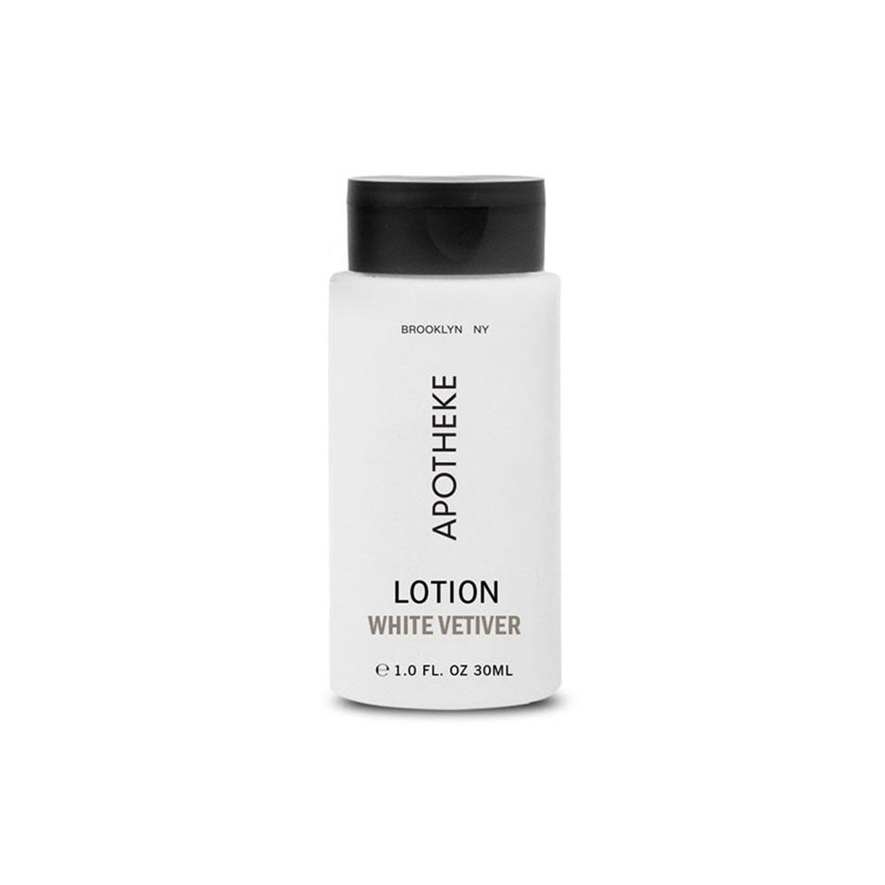 Body Lotion, White Vetiver, 1 oz, (200 bottles/case) | Apotheke