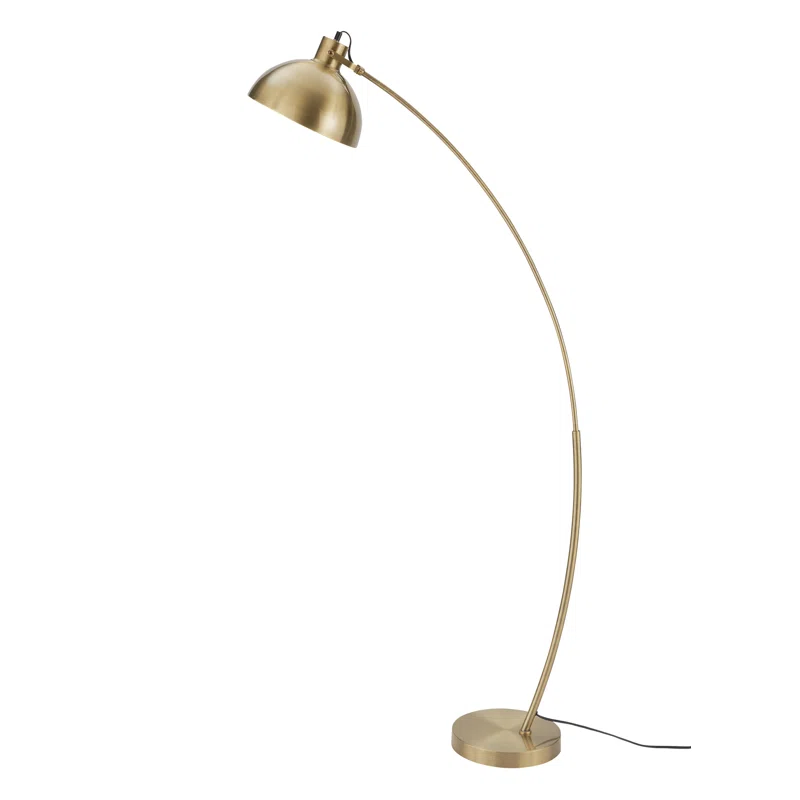 Riceboro 63" Arched Floor Lamp
