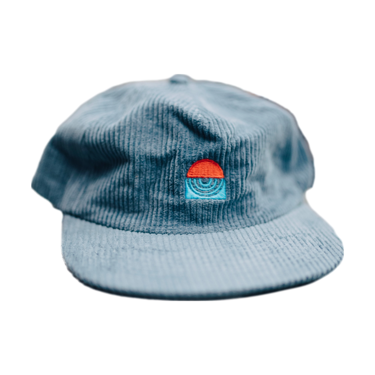 Hotel Vermont Corduroy Hat Slate Blue