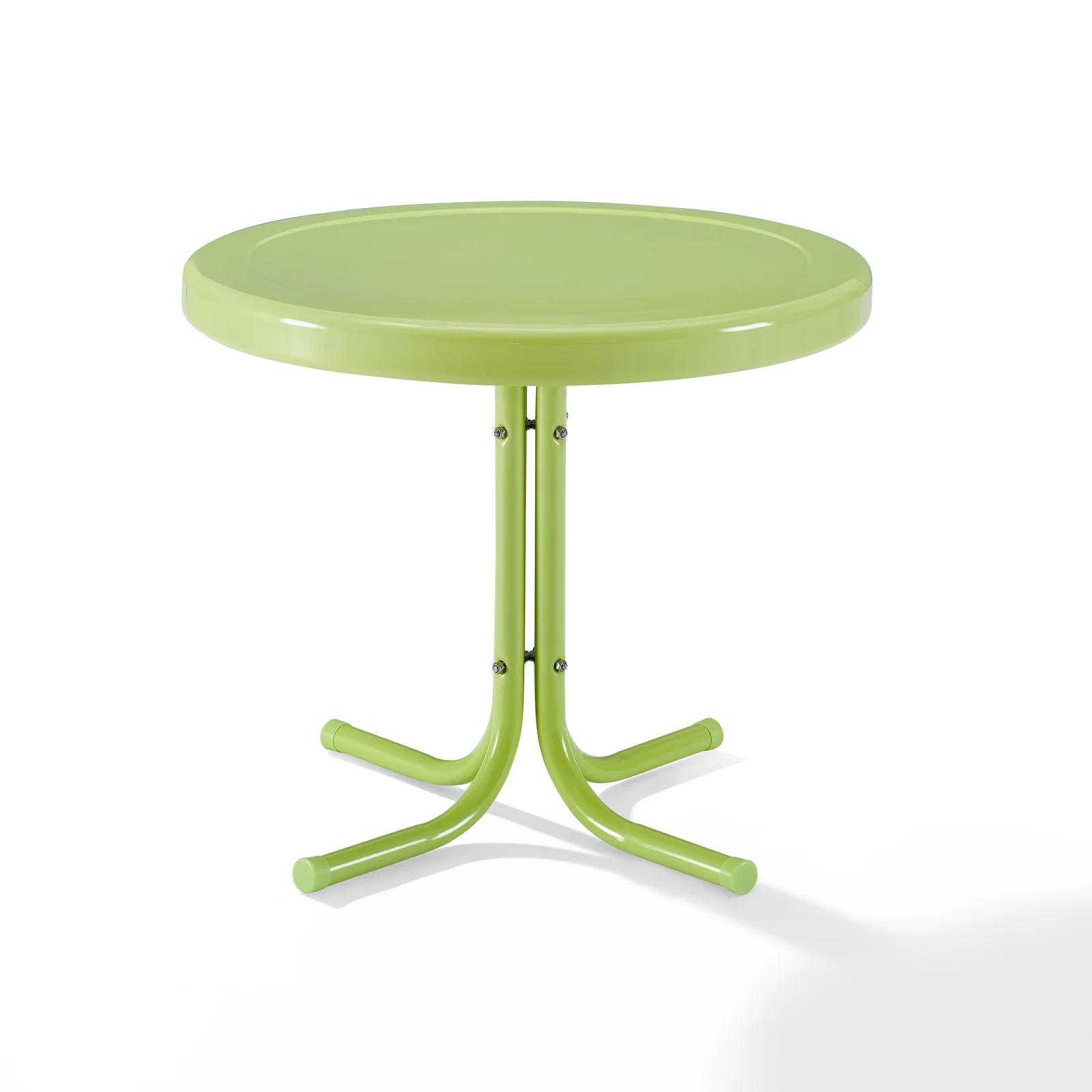 Alanna Round Metal Outdoor Side Table