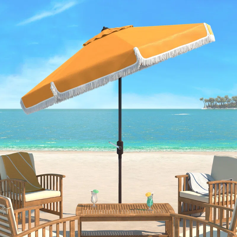 Argentina 100.79'' Tilt Beach Umbrella