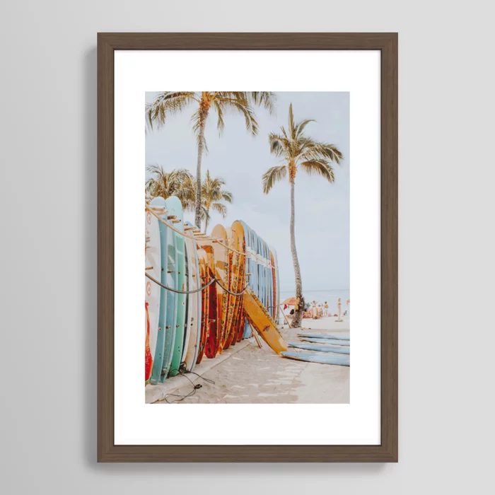 lets surf xcv Art Print