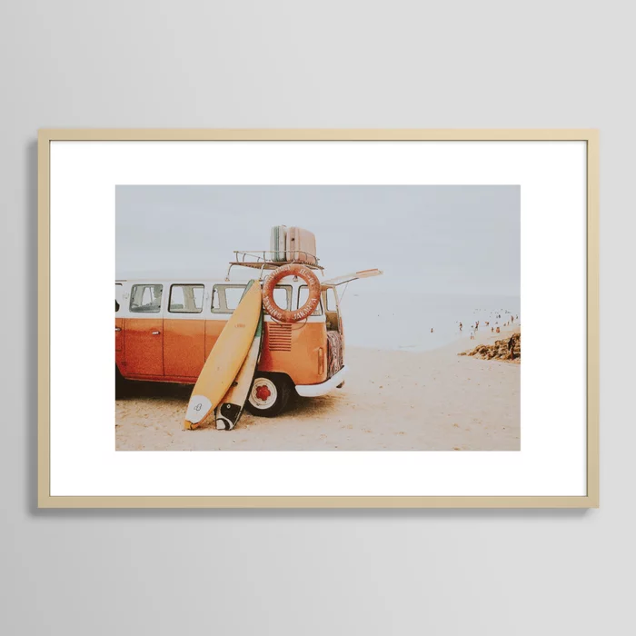 lets surf viii Art Print