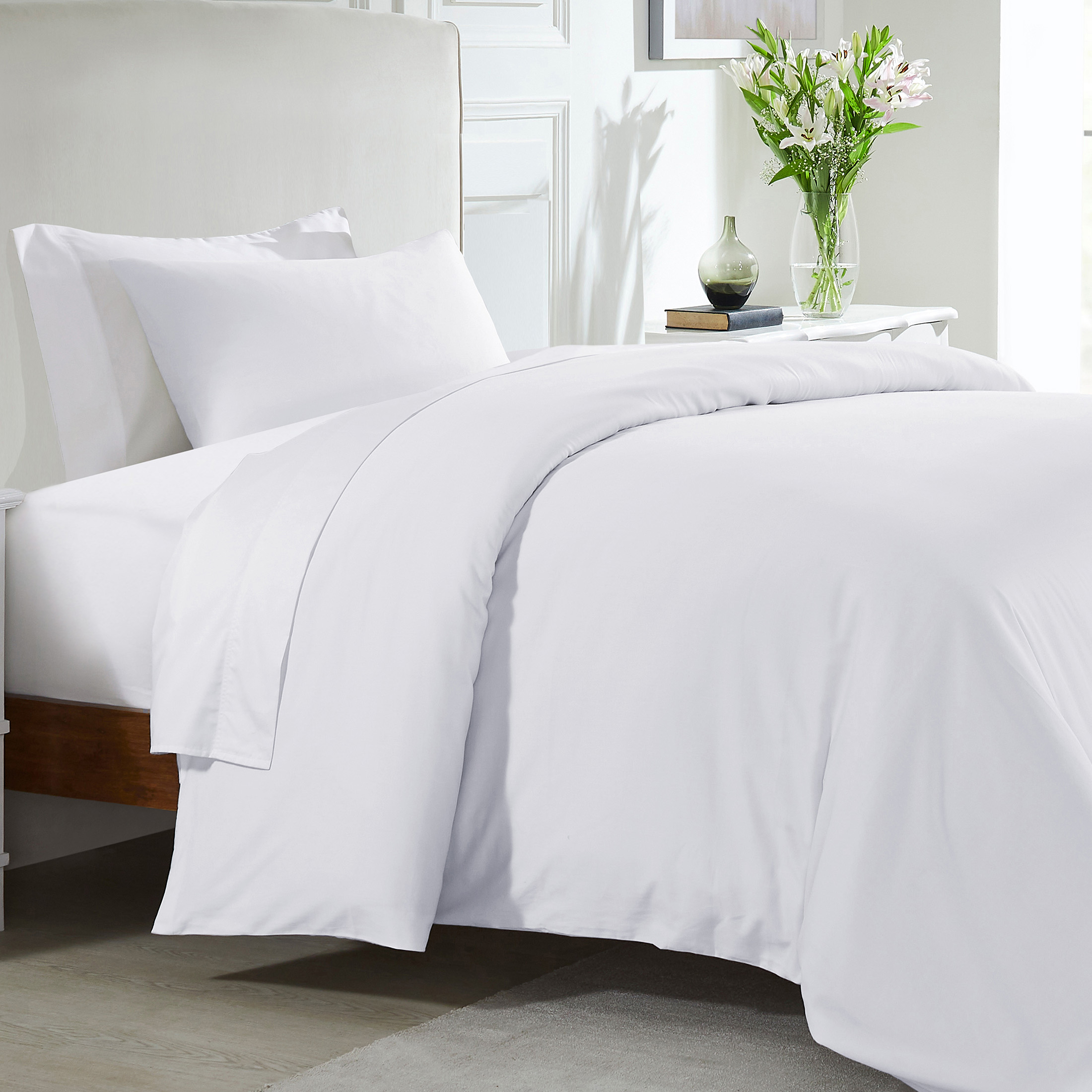 Everyday Ease Sateen 400 Duvet Cover Set